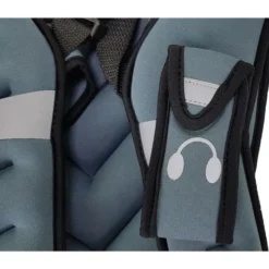 Gilet lesté de fitness et musculation 5 et 10 kg avec poche avant