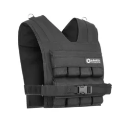 Gilet lesté de musculation avec poids de 1 kilo amovibles - 16 ou 30 kg