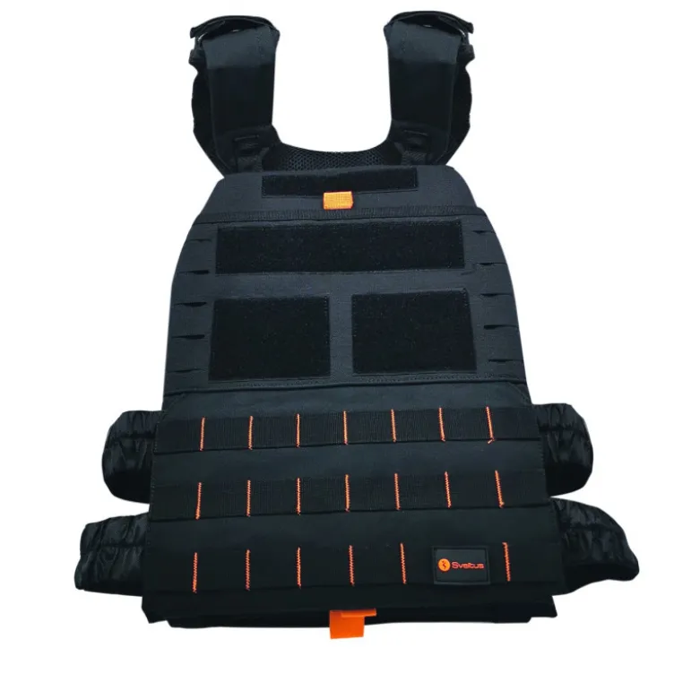 Gilet lesté de musculation professionnel 15 kg ajustable