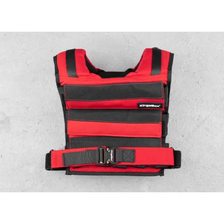 Gilet lesté 30 kg ou 20 kg en nylon pour entraînement de cross-training - Taille unique