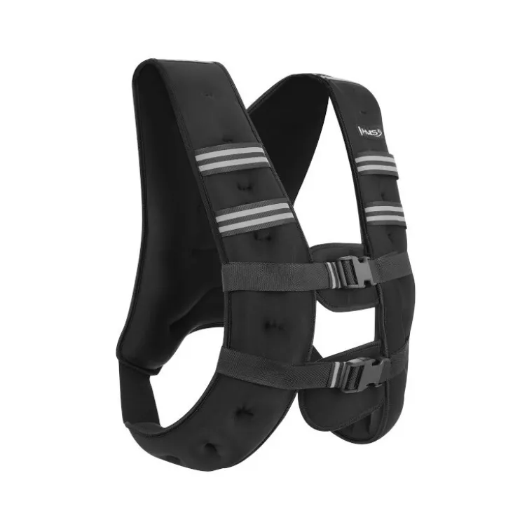Gilet lesté pour training de musculation avec poids fixe - 5 et 8 kg