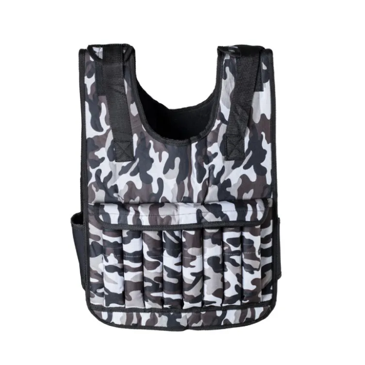 Gilet pondéré de musculation avec poids ajustables - 1,3 kg à 15 kg