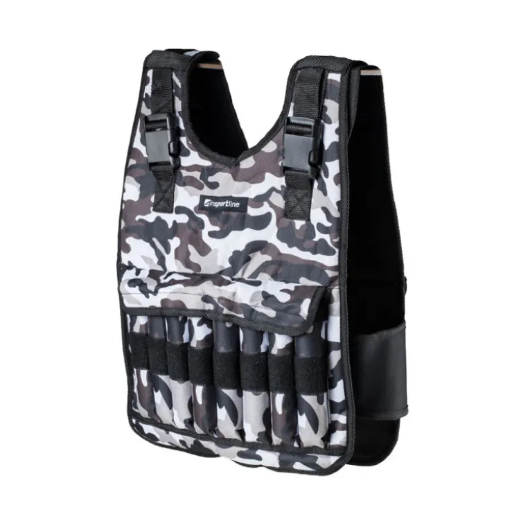 Gilet pondéré de musculation avec poids ajustables - 1,3 kg à 15 kg