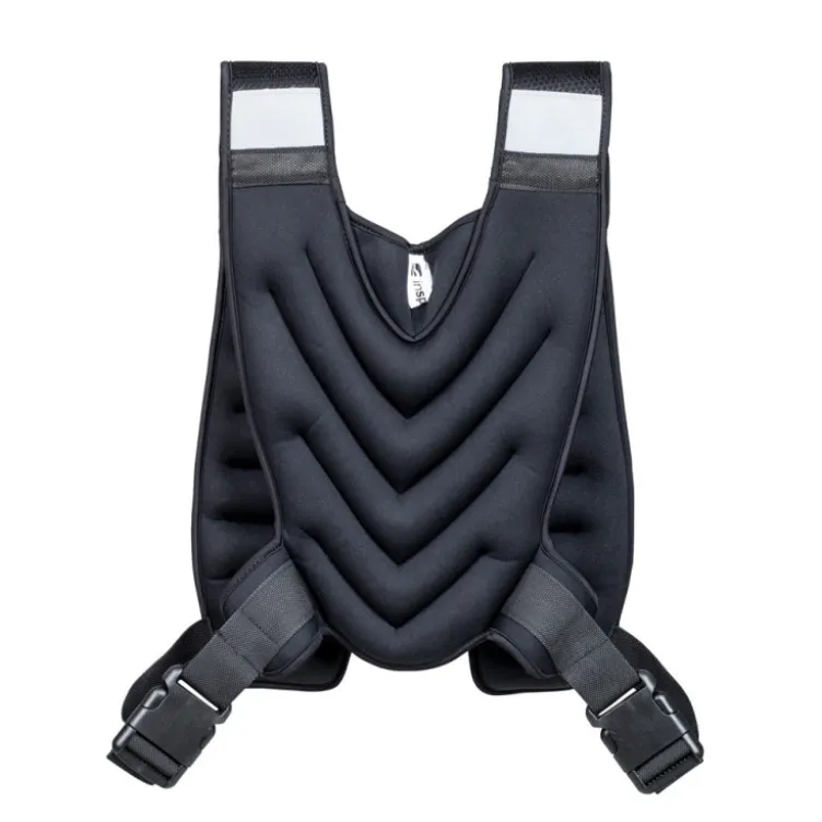 Gilet pondéré de musculation en néoprène et sable / bretelles confortables - 5 kg pour Hyrox