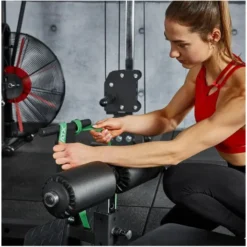 Glute Ham Trainer au sol ATX ultra compact pour entraînement du bas du corp en home gym