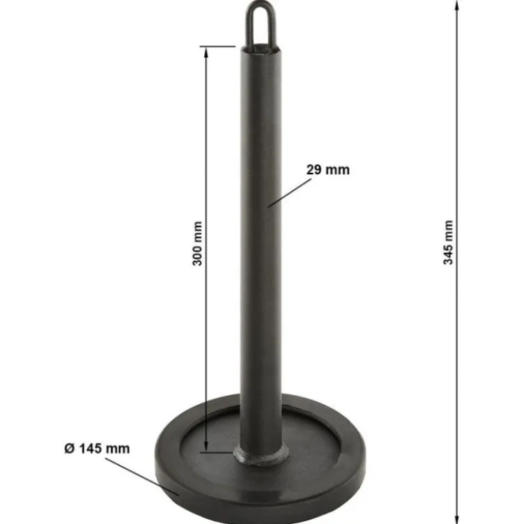 Goupille de chargement ATX pour disques de poids alèsage 30 mm - Wrist Roller Chargeable jusqu'à 200 kg