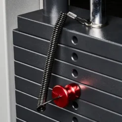 Goupille magnétique ATX avec câble en spirale pour appareils à charge guidée de musculation - 8 / 10 mm