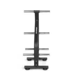 Grand arbre de rangement pour disques de poids olympiques (50mm) en acier