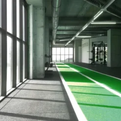 Grand rouleau de gazon synthétique 12,5 ou 25 X 2 mètres pour salle de musculation et box de crosstraining