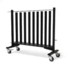 Grand support de rangement professionnel avec roulettes pour haltères de 1 kg à 5 kg