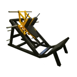 Hack Squat machine professionnelle à charge libre - Entraînement des cuisses et des mollets complet en salle commerciale