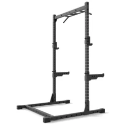 Half rack de musculation ATX série 500 de 195 cm avec barres de sécurité et crochets en J