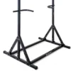 Half Rack de musculation avec poignées à dips et hauteur réglable pour Home-Gym