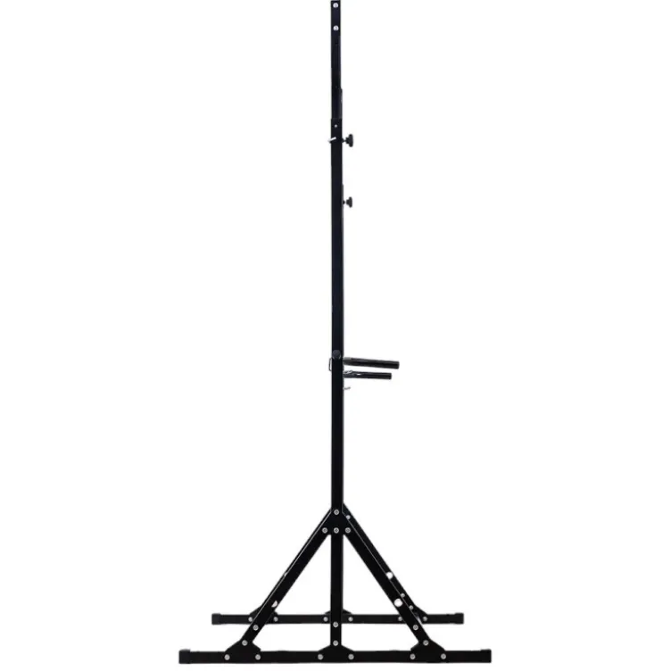Half Rack de musculation avec poignées à dips et hauteur réglable pour Home-Gym