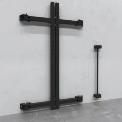 Half rack pliable à fixation murale Titanium Strength FR360 avec capacité de charge de 360 kg - Crochets en J inclus