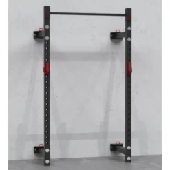 Half rack pliable à fixation murale Titanium Strength FR360 avec capacité de charge de 360 kg - Crochets en J inclus