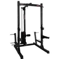 Half rack pro charge 400 kg avec poulie à colonne de poids