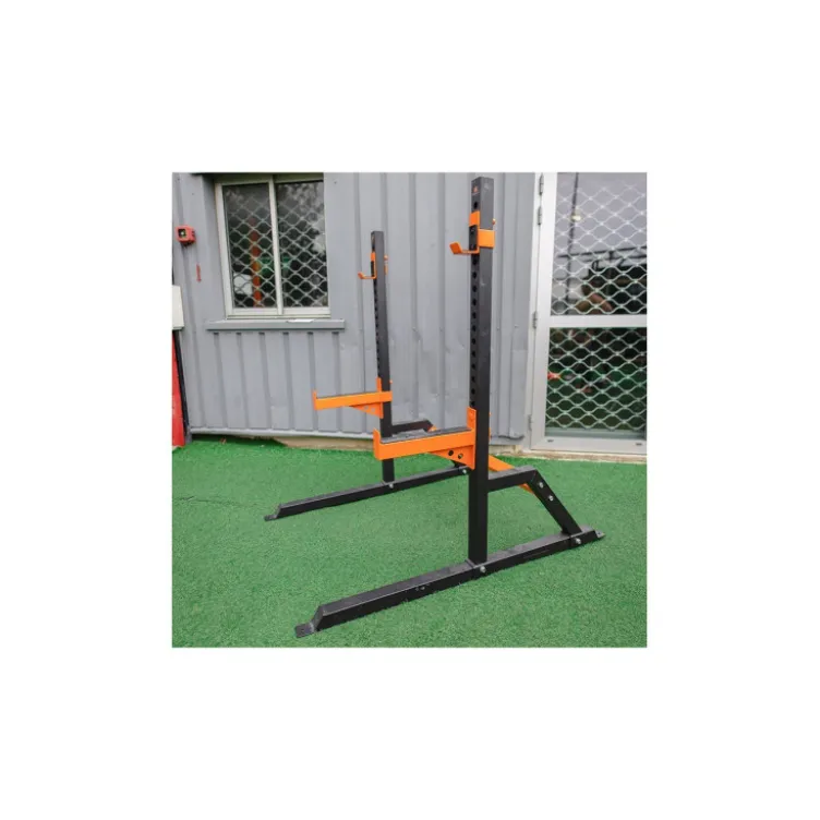 Half rack repose-barres pour entraînement à la barre libre en home-gym capacité 200 kg