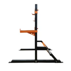 Half rack repose-barres pour entraînement à la barre libre en home-gym capacité 200 kg