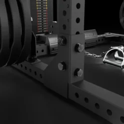 Half Rack à squat ATX avec extension de stockage et poulie à charge guidée de 125 kg pour Home Gym et Pros série 700