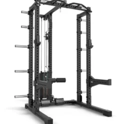 Half Rack à squat ATX avec extension de stockage et poulie à charge guidée de 125 kg pour Home Gym et Pros série 700