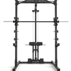 Half rack à squat ATX avec poulie à charge libre et option barre guidée pour Home Gym - Série 500