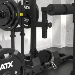 Half rack à squat ATX avec poulie à charge libre et option barre guidée pour Home Gym - Série 500