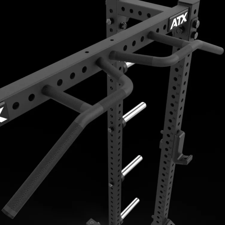 Half rack à squat ATX Série 700 avec extension de stockage pour disques de poids - 10 supports de rangement intégrés