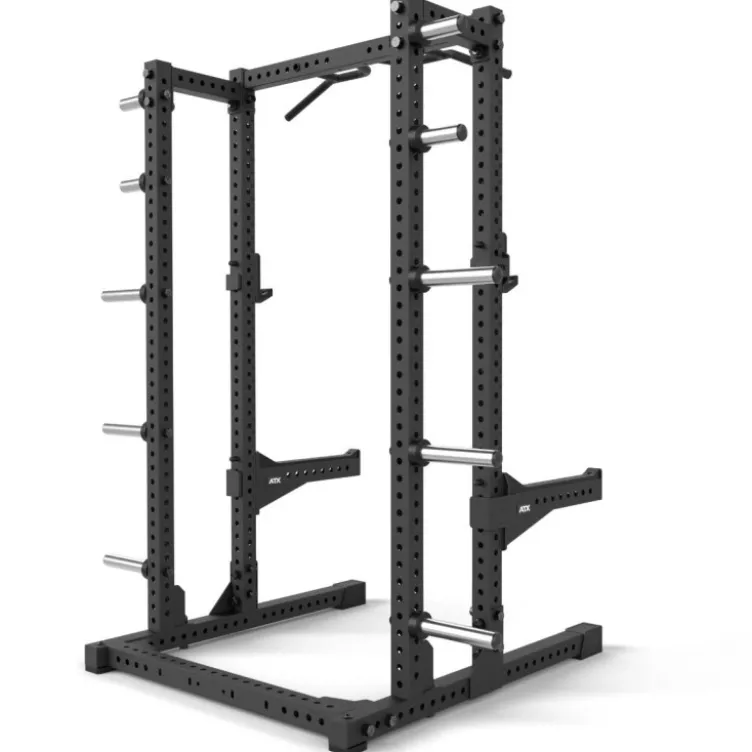 Half rack à squat ATX Série 700 avec extension de stockage pour disques de poids - 10 supports de rangement intégrés