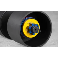 Haltère de musculation chargeables en acier pour entraînement de strongman - Capacité de charge 115 kg