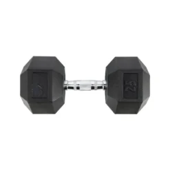 Haltère de musculation à l'unité de 25 kg robuste de qualité professionnelle