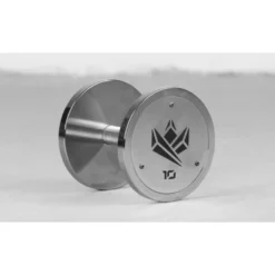Haltère de musculation professionnel à l'unité avec poignée moletée pour entraînement explosif - 3 kg à 30 kg