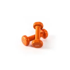 Haltère en vinyle pour séance de fitness 0,5 à 5 kg