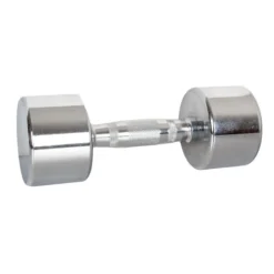 Haltères chromés pour entraînement en homegym - 6 kg à 14 kg
