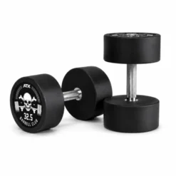 Haltères compacts ATX Barbell Club de 2,5 à 60 kg de qualité professionnelle