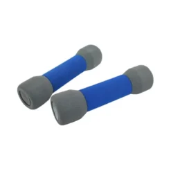 Haltères de fitness de 1 ou 1,5 kg en mousse x 2 - Idéal entraînement physique