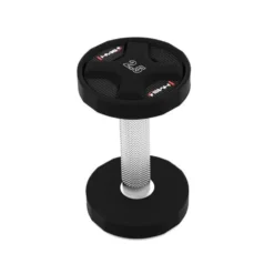Haltères de musculation en acier et polyuréthane de 2,5 à 50 kg