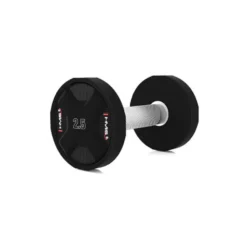 Haltères de musculation en acier et polyuréthane de 2,5 à 50 kg