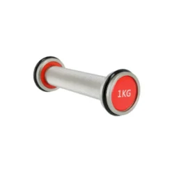 Haltères en acier chromé x 2 pour training en homegym - 1 à 10 kg