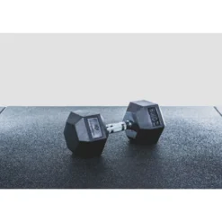 Haltères hexagonaux avec poignée antidérapante 1 à 60 kg - haute qualité