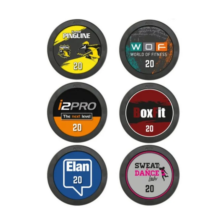 Haltères pré-chargée EZ de 10 kg à 50 kg - Logo personnalisable