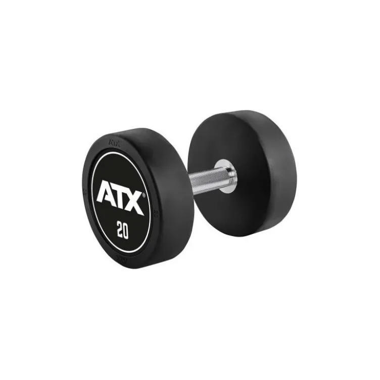 Haltères professionnels ATX avec logo personnalisable de 2,5 à 60 kg