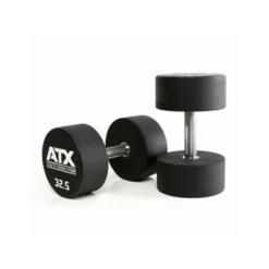 Haltères professionnels ATX en polyuréthane 2,5 à 60 kg