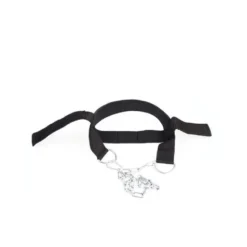 Harnais de tête en nylon pour renforcer les muscles du cou et de la nuque - Chaîne en acier ultra robuste