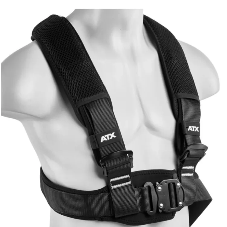 Harnais pour traîneau de force ATX fitness - Harnais de traction résistant jusqu'à 1000 kg