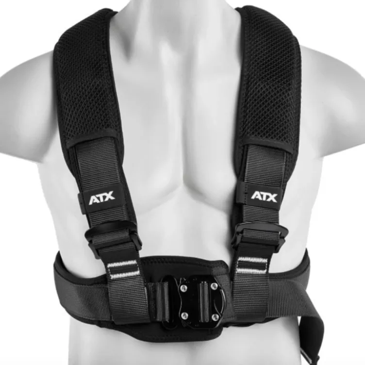 Harnais pour traîneau de force ATX fitness - Harnais de traction résistant jusqu'à 1000 kg