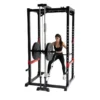 Heavy Duty Power Rack à Squat Titanium Strength avec poulie haute et basse à charge libre max 272 kg - RH60LR2
