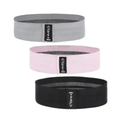 Hip Band x3 de conception en latex et polyester pour échauffement en homegym