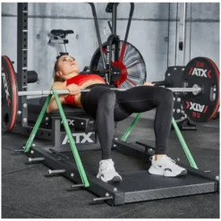 Hip Thruster ATX pour entraînement intense des fessiers avec roues de transport - Capacité de charge 250 kg