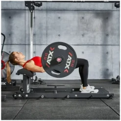 Hip Thruster ATX pour entraînement intense des fessiers avec roues de transport - Capacité de charge 250 kg